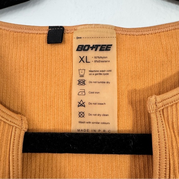 Bo+Tee Game On Ribbed Crop Top - Picture 4 of 10